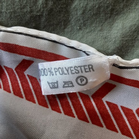 Vintage Dick Holthaus Collection D'Avion Square Flight Attendant Design Scarf - Picture 12 of 12